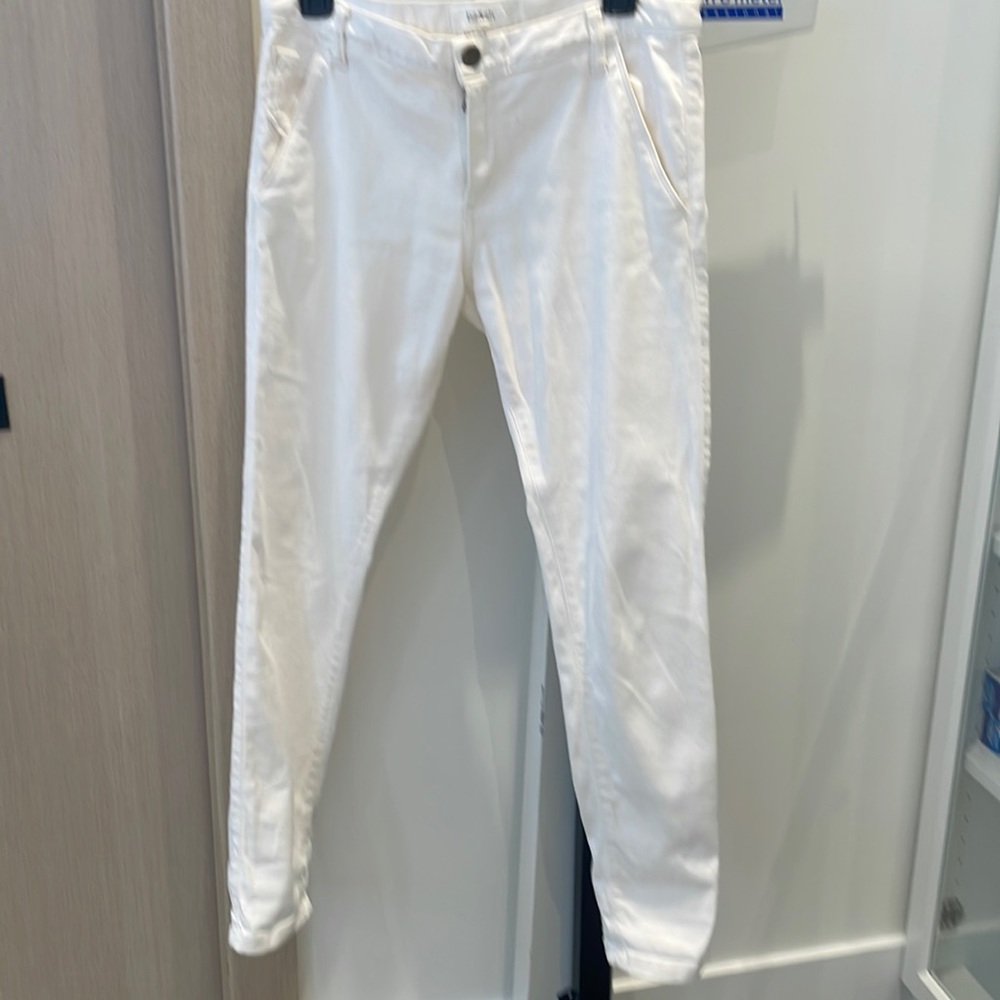 Ba&sh white jeans with a trouser feel size small